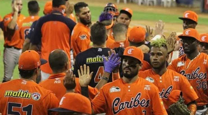 Caribes frenan racha de leones en beisbol venezolano