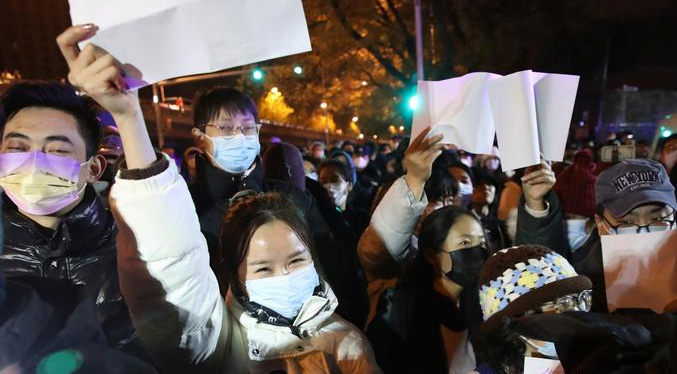 China aumenta la seguridad tras inéditas protestas del fin de semana