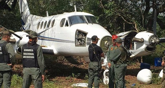 FANB asegura que destruyó 36 aeronaves vinculadas al narcotráfico este aña
