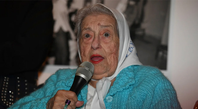Muere la argentina Hebe de Bonafini, presidenta de Madres de Plaza de Mayo