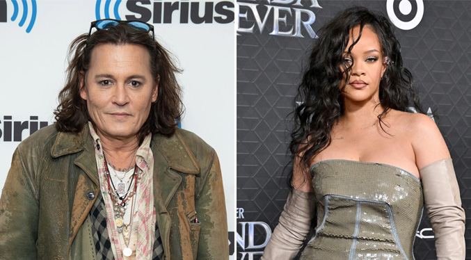 Johnny Depp será la celebridad invitada en desfile de Rihanna