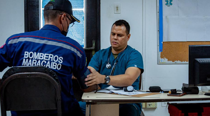 Más de 300 funcionarios de Bomberos y Protección Civil fueron atendidos con una jornada integral de salud
