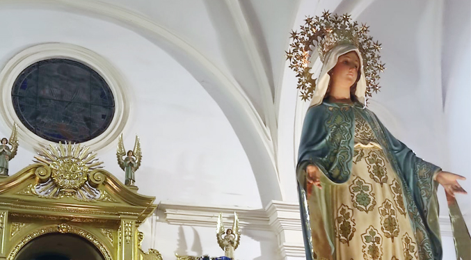 Roban corona de la Virgen y violentan al Santísimo en la Iglesia La Milagrosa