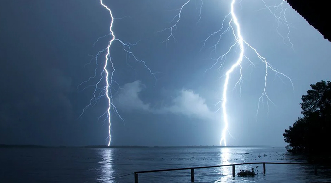 Inameh pronostica precipitaciones con actividad eléctrica sobre el Lago de Maracaibo