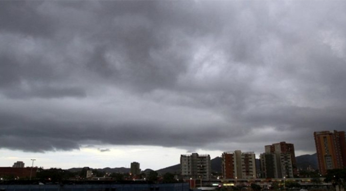 Inameh pronostica nubosidad fragmentada con lluvia en gran parte de Venezuela