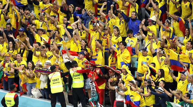 La FIFA abre expediente disciplinario contra Ecuador por cánticos injuriosos de hinchas