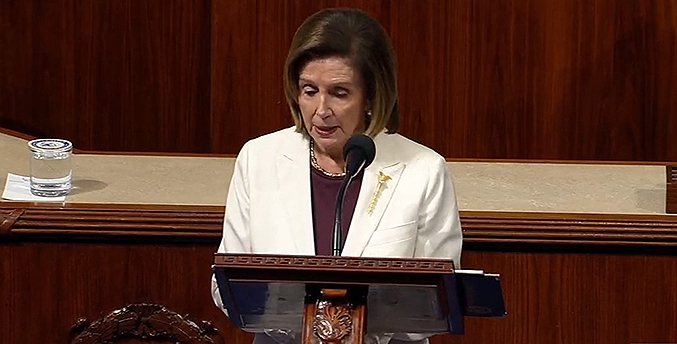 Nancy Pelosi anuncia su retirada como líder demócrata en la Cámara Baja de EEUU