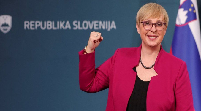 Una periodista es la primera mujer presidenta de Eslovenia