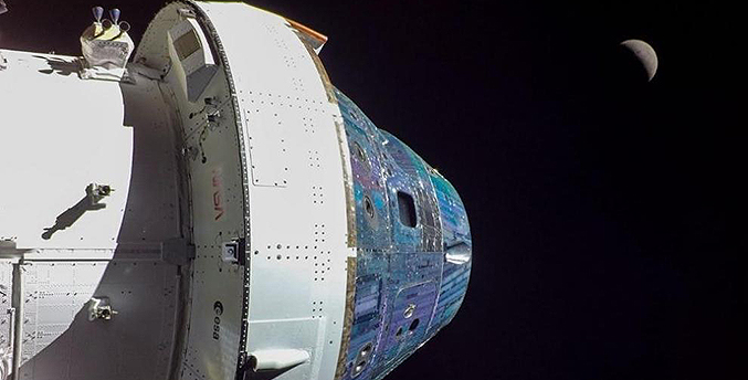 La nave espacial Orión realizará una de las maniobras más importantes: Entrar órbita retrógrada distante