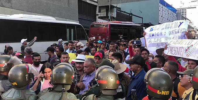 Caficultores y maiceros protestan en Caracas: “No somos guarimberos, somos productores”