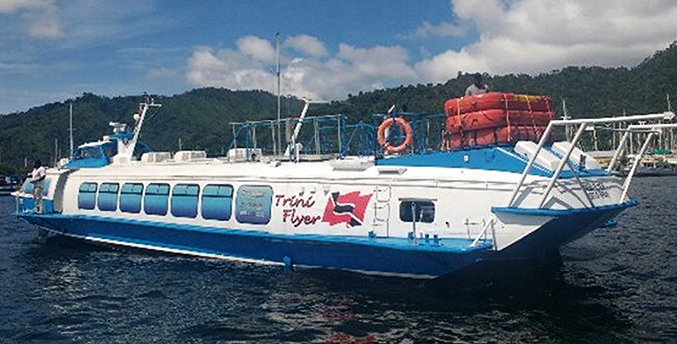 Ferry entre Trinidad Tobago y Venezuela busca aumentar pasajeros y velocidad en su embarcación