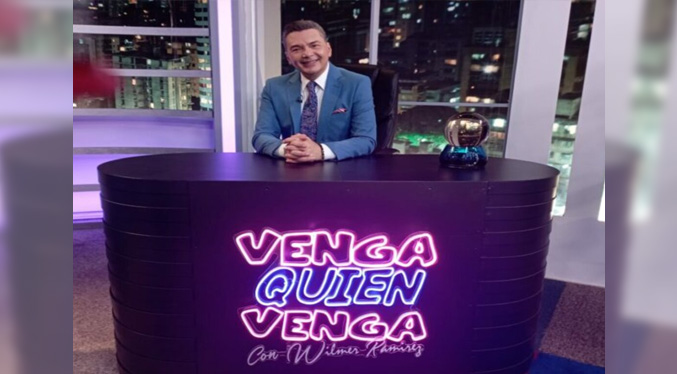 «Venga quien venga», el nuevo programa de Wilmer Ramírez en Venevisión