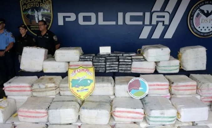 Detienen a dos dominicanos con cocaína valorada en siete millones de dólares en Puerto Rico