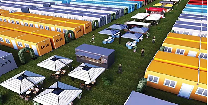 Catar inaugura una villa para hinchas de la Copa del Mundo con 6.000 cabañas