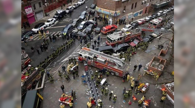 Casi 40 heridos por incendio en Nueva York causado por una batería de litio