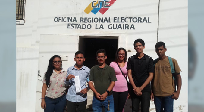 Jóvenes de AD piden ampliación del Registro Electoral