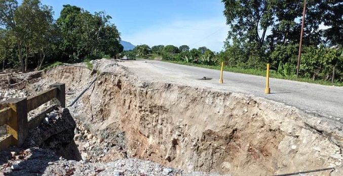 Despejan vías afectadas por las lluvias en Mérida
