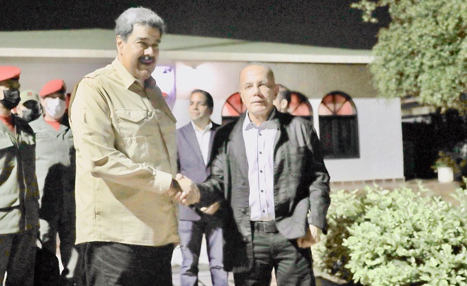 Maduro sostuvo encuentro con Rosales en su visita a Zulia