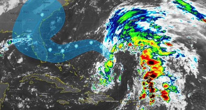 Tormenta subtropical Nicole se forma al noreste de Bahamas