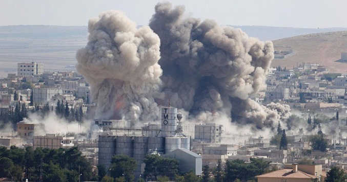 Turquía bombardea la estratégica ciudad de Kobane