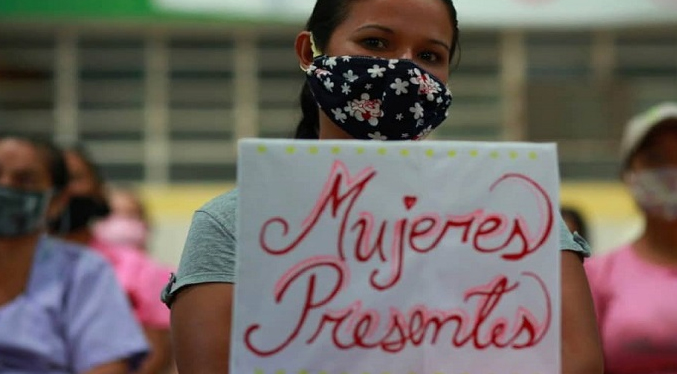 Manifiestan en Caracas por el Día Internacional de la Eliminación de la Violencia contra la Mujer