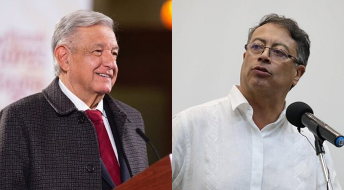 Amlo viajará a Colombia para discutir política antidrogas con Gustavo Petro