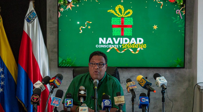 Alcalde de Maracaibo invita a unirse a la campaña Navidad Consciente y Solidaria