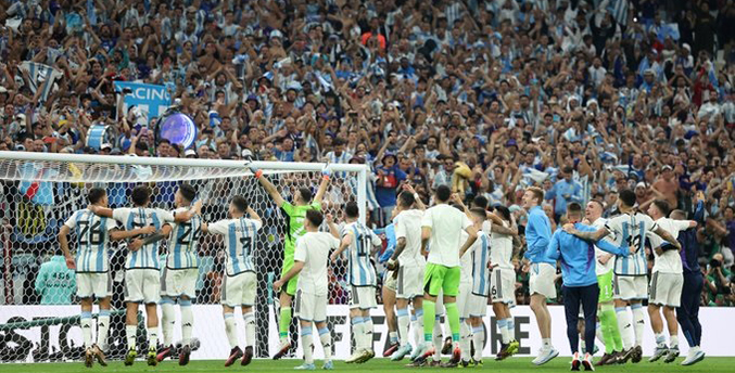 Argentina vence con autoridad a Croacia y es finalista de la Copa Mundial