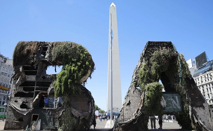 Vandalismo y destrozos opacan los festejos por la selección de fútbol en Argentina (Fotos)