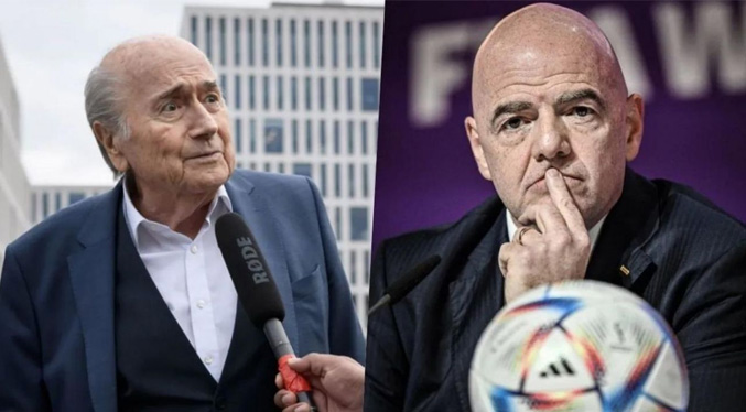 Blatter critica a Infantino por Mundial de 48 equipos
