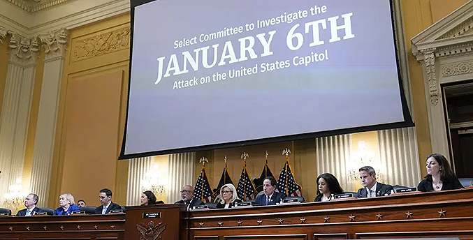 Comité que investiga asalto al Capitolio votará si recomienda cargos penales contra Trump
