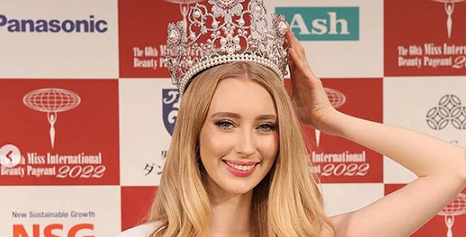 La alemana Jasmin Selberg es la nueva Miss International