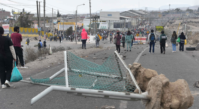 Un tercer manifestante fallece en las protestas en el interior de Perú