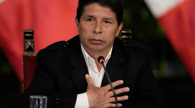 Pedro Castillo es el cuarto presidente destituido por el Congreso peruano