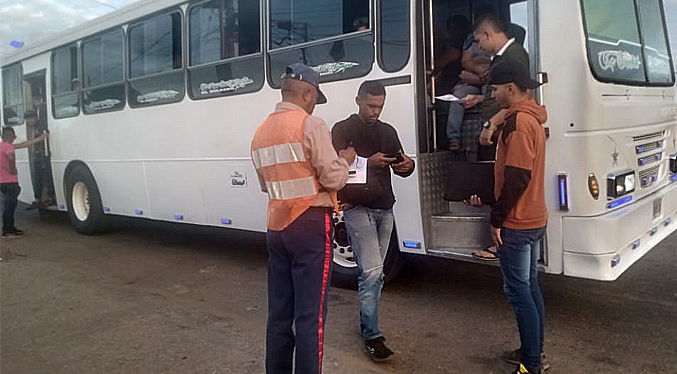 Realizan operativo en unidades de transporte público en Mara