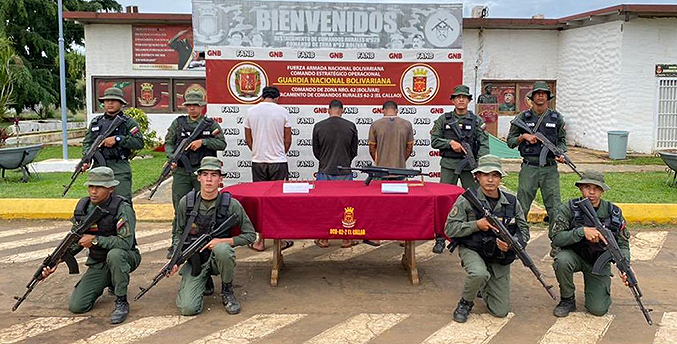 Detienen a tres personas vinculadas a El Tren de Guayana en el estado Bolívar