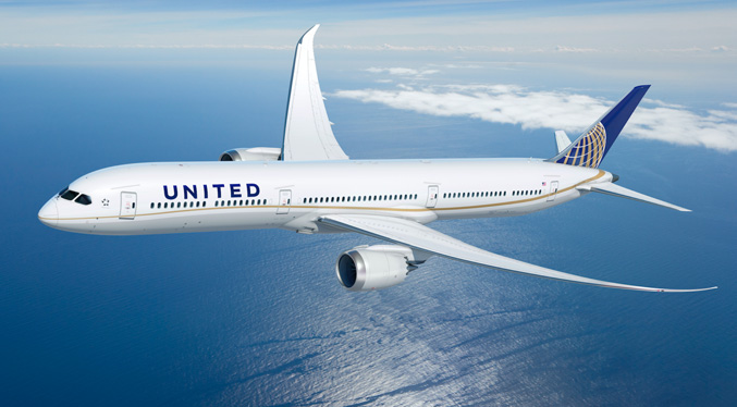 United anuncia la compra de 100 Boeing Dreamliners