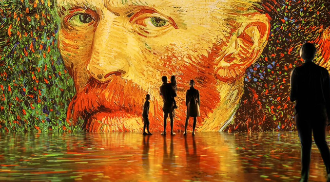 Venezolanos entran a un sueño inmersivo junto a Van Gogh