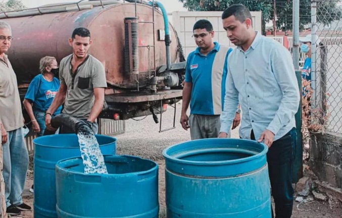 Legislador Barboza: Ya basta de burlas y engaños a los zulianos, ¡agua ya!