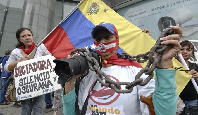 CNP: Bajan agresiones a periodistas pero sube la censura en Venezuela