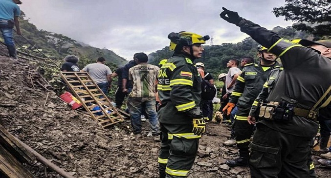 Deslizamiento en Colombia deja 11 muertos y 10 heridos
