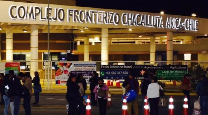 Detienen a venezolanos que intentaron ingresar de manera irregular a Chile