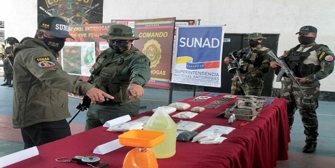 Venezuela: Más de ocho mil detenidos por tráfico de drogas en 2022