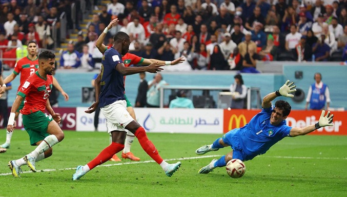 Francia consigue su pase a la final del Mundial al lograr un 2-0 ante Marruecos