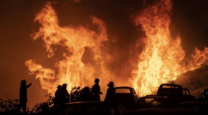 En Chile repartirán un bono a familias más afectadas por incendio en Viña del Mar