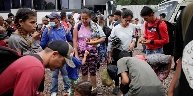 Casi 55 mil migrantes venezolanos ingresaron a Honduras en 2022