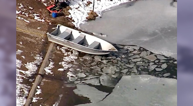 Tres muertos al caer a través del hielo en un lago de Arizona