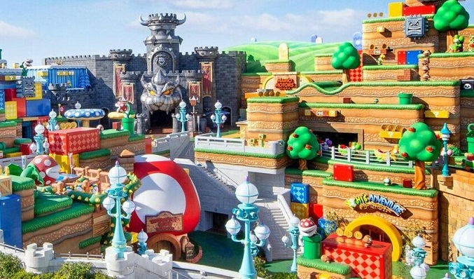 El Parque Super Nintendo World de Universal abre en febrero en California