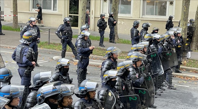 Máxima seguridad por partido contra Marruecos en Catar 2022: Más de 10 mil policías movilizados en toda Francia