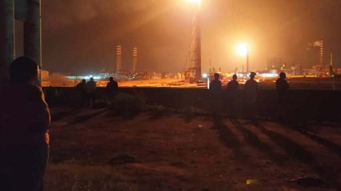Controlan incendio en la refinería Cardón: Sin reporte de lesionados
